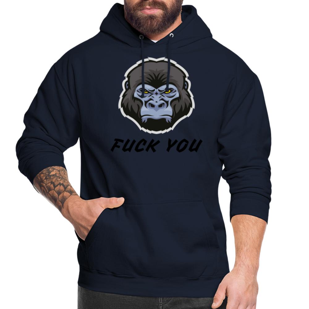 SSW1870 Hoodie  Gorilla FUCK YOU - Navy
