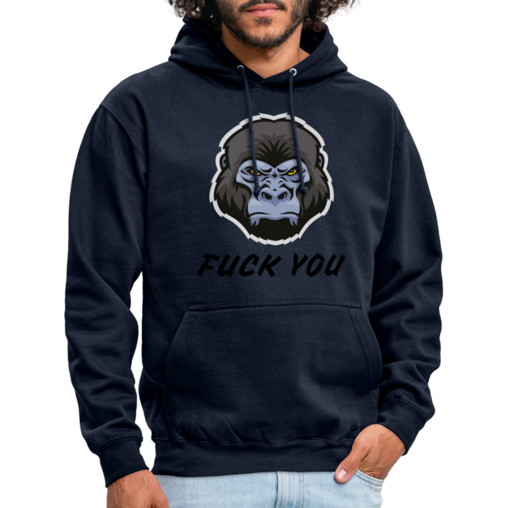 SSW1870 Hoodie  Gorilla FUCK YOU - Navy
