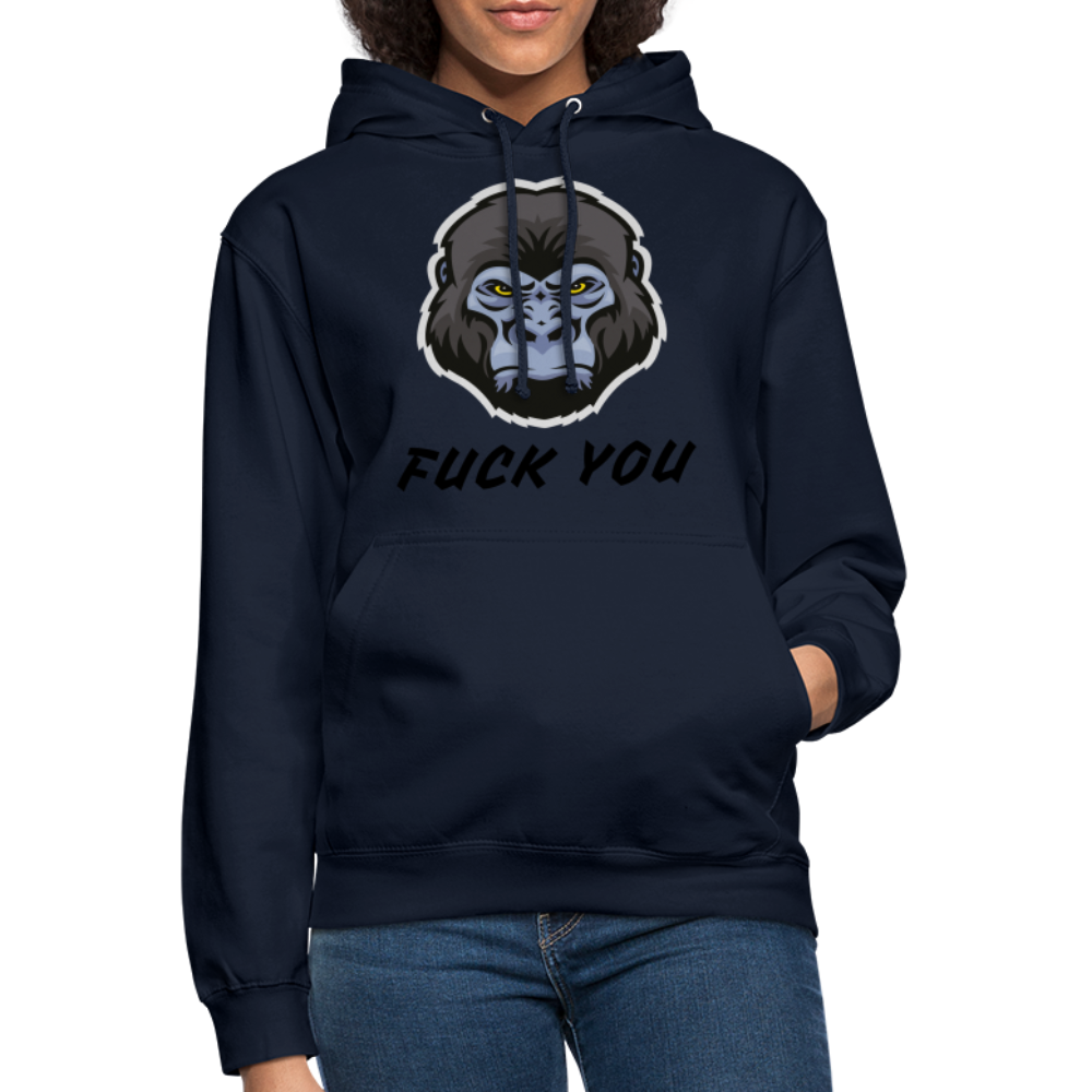 SSW1870 Hoodie  Gorilla FUCK YOU - Navy