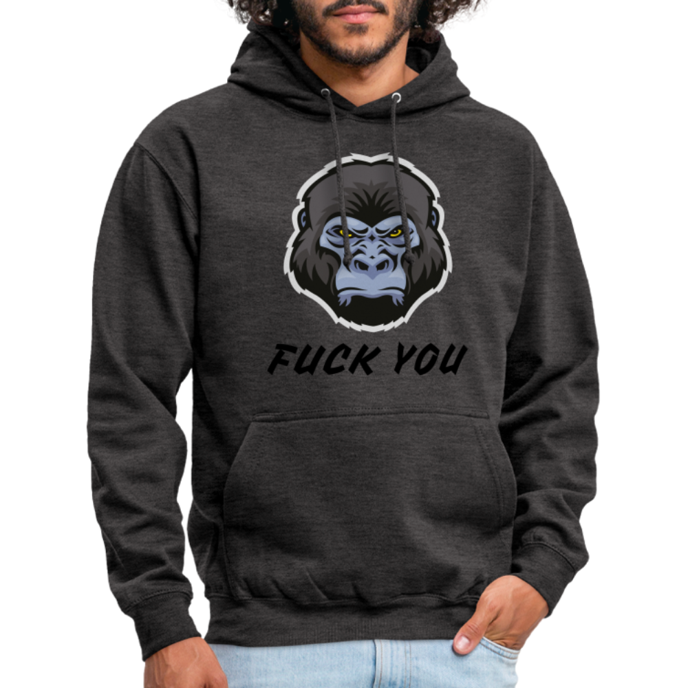 SSW1870 Hoodie  Gorilla FUCK YOU - Anthrazit