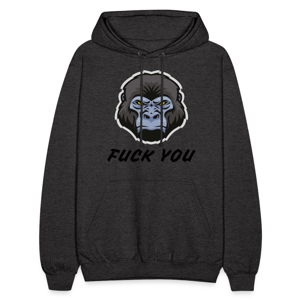 SSW1870 Hoodie  Gorilla FUCK YOU - Anthrazit
