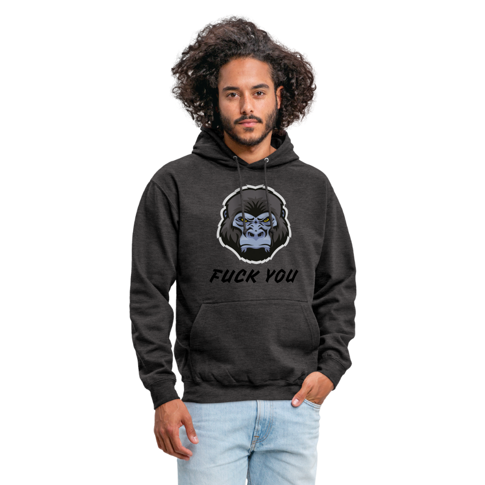 SSW1870 Hoodie  Gorilla FUCK YOU - Anthrazit