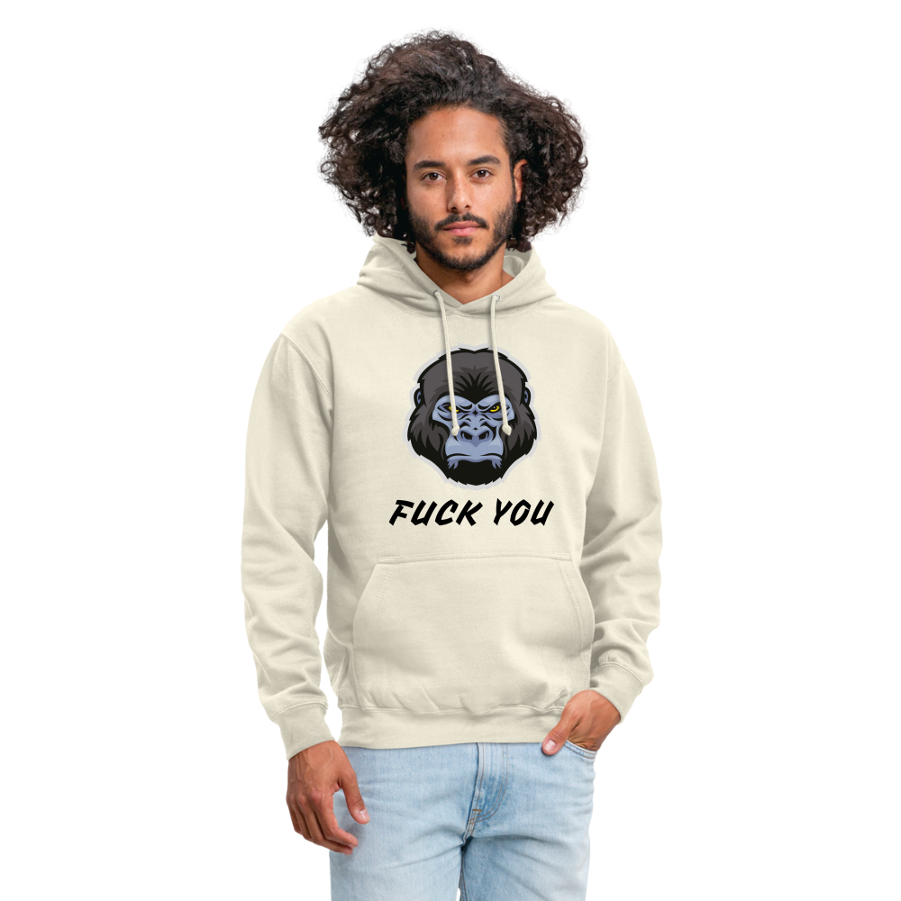 SSW1870 Hoodie  Gorilla FUCK YOU - Vanille-Milchshake