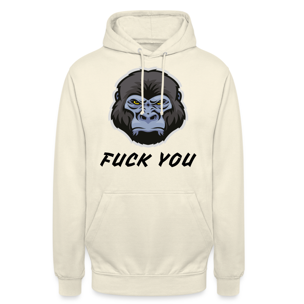 SSW1870 Hoodie  Gorilla FUCK YOU - Vanille-Milchshake