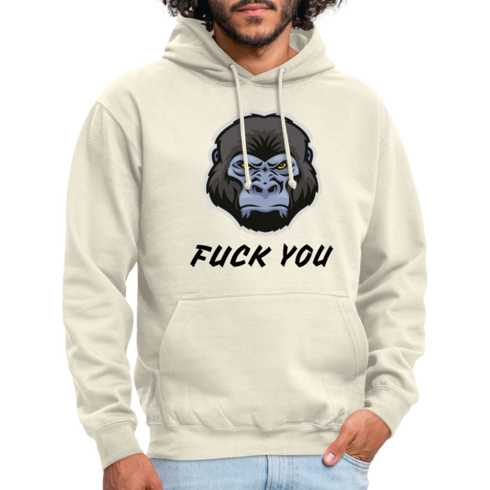 SSW1870 Hoodie  Gorilla FUCK YOU - Vanille-Milchshake