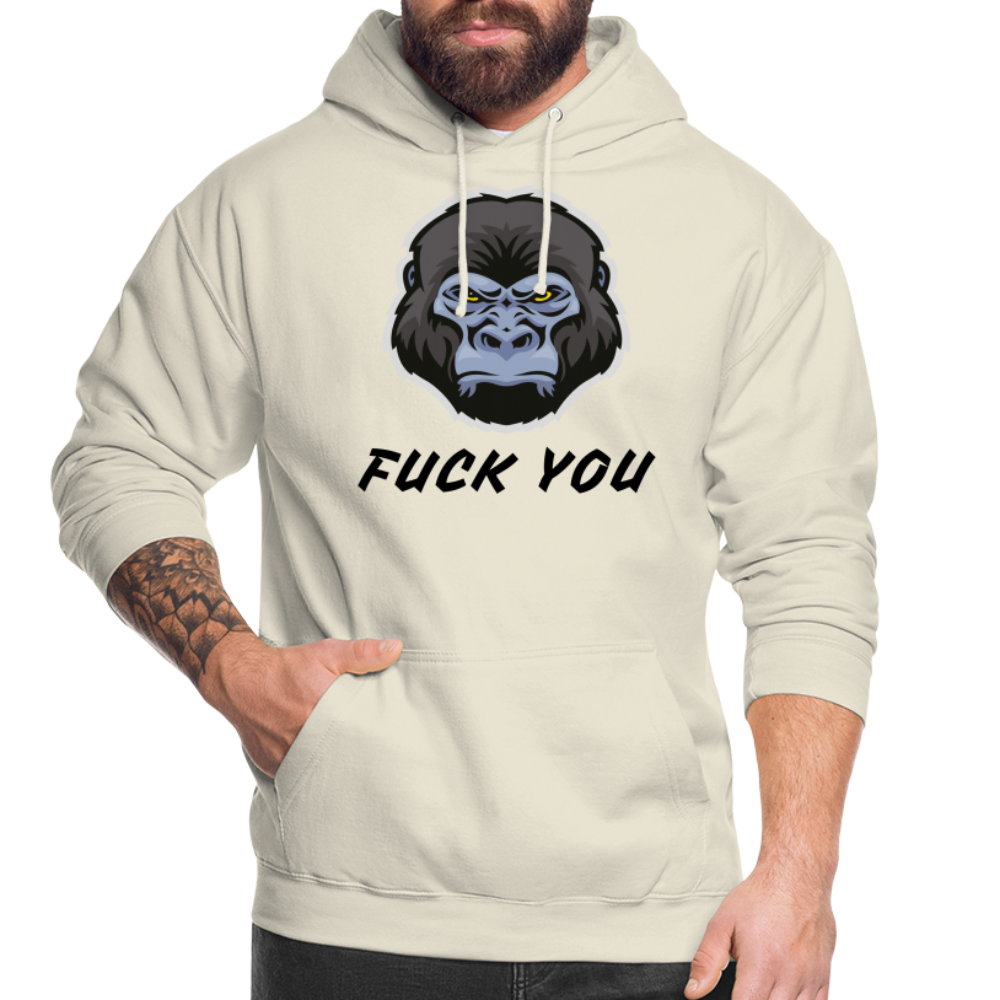 SSW1870 Hoodie  Gorilla FUCK YOU - Vanille-Milchshake