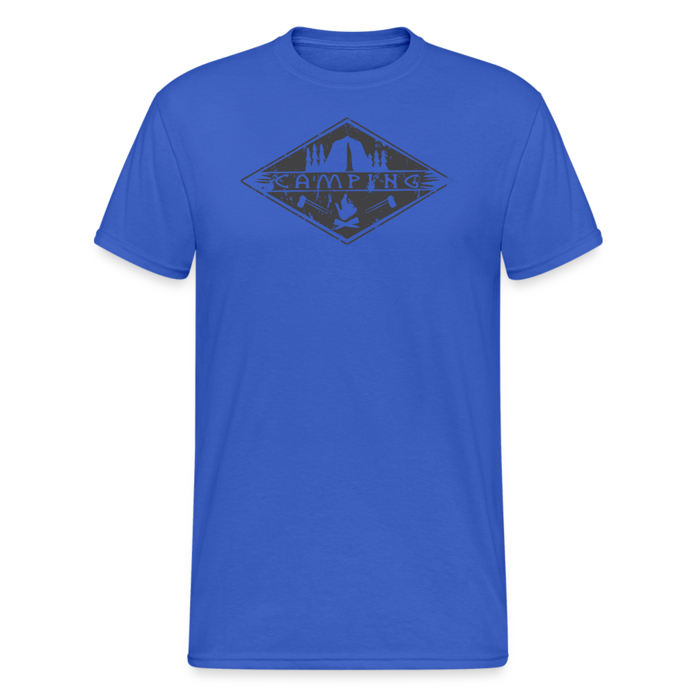 SSW1876 Tshirt camping emblem - Königsblau