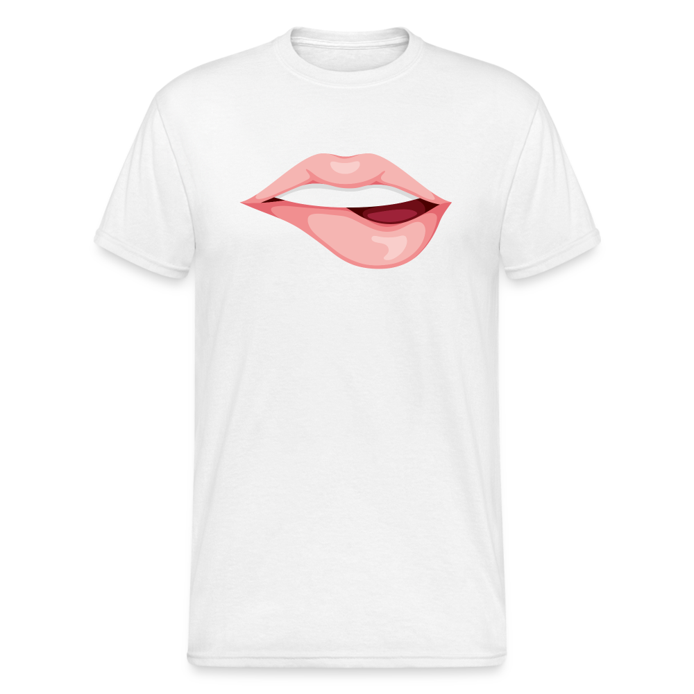 SSW1879 Tshirt Mund - weiß