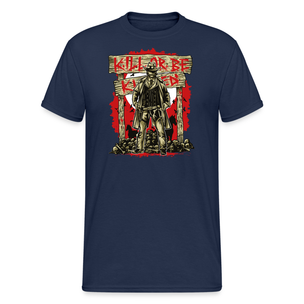 SSW1888 Tshirt töten oder getötet werden - Navy