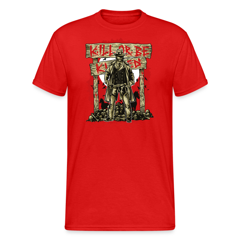 SSW1888 Tshirt töten oder getötet werden - Rot
