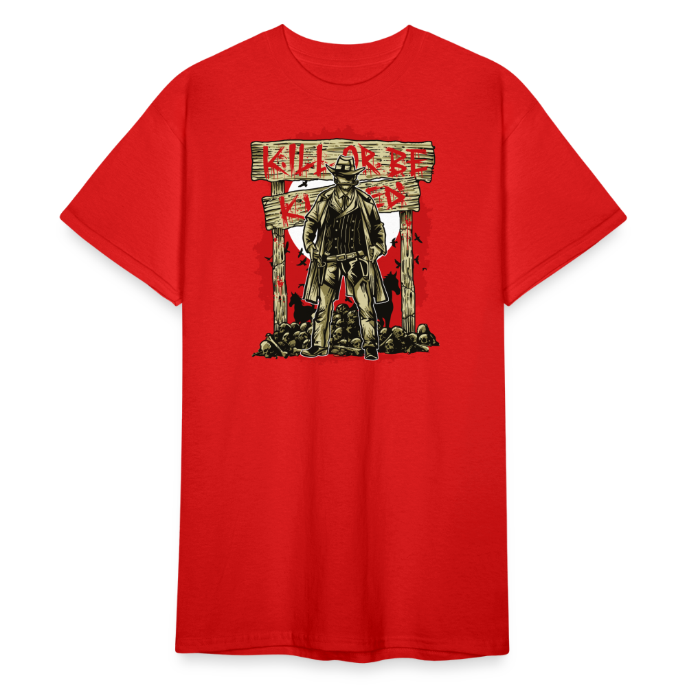 SSW1888 Tshirt töten oder getötet werden - Rot
