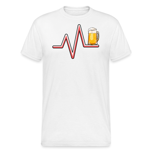 SSW1898 Tshirt EKG Bier - weiß