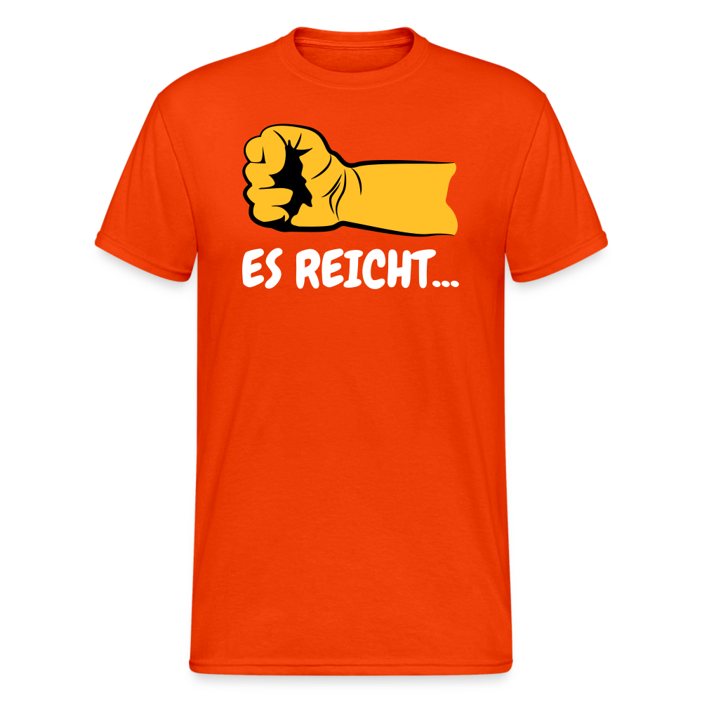SSW1911 Tshirt ES REICHT... - kräftig Orange