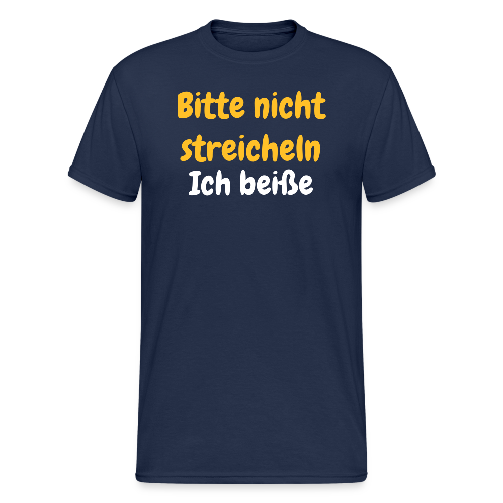 SSW1909 Tshirt Bitte nicht streicheln - Navy