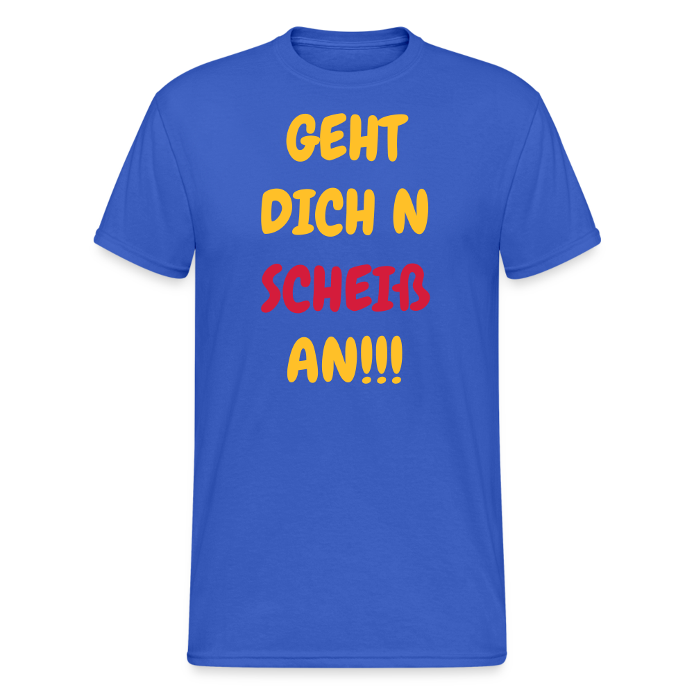 SSW1948 Tshirt ..GEHT DICH N  SCHEIß AN!!! - Königsblau