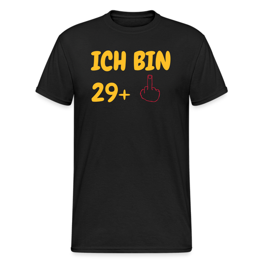 SSW1960 Tshirt ICH BIN 29+ - Schwarz