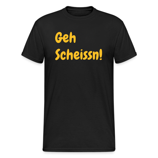 SSW1961 Tshirt Geh Scheissn! - Schwarz