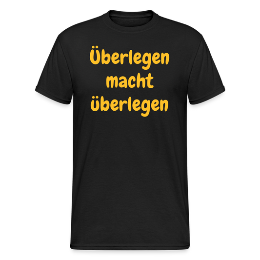 SSW1972 Tshirt Überlegen macht überlegen - Schwarz