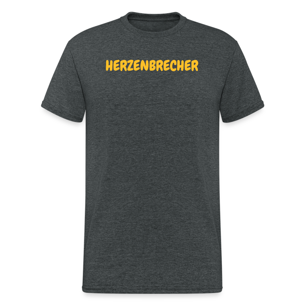 SSW1976 Tshirt HERZENBRECHER - Dunkelgrau meliert