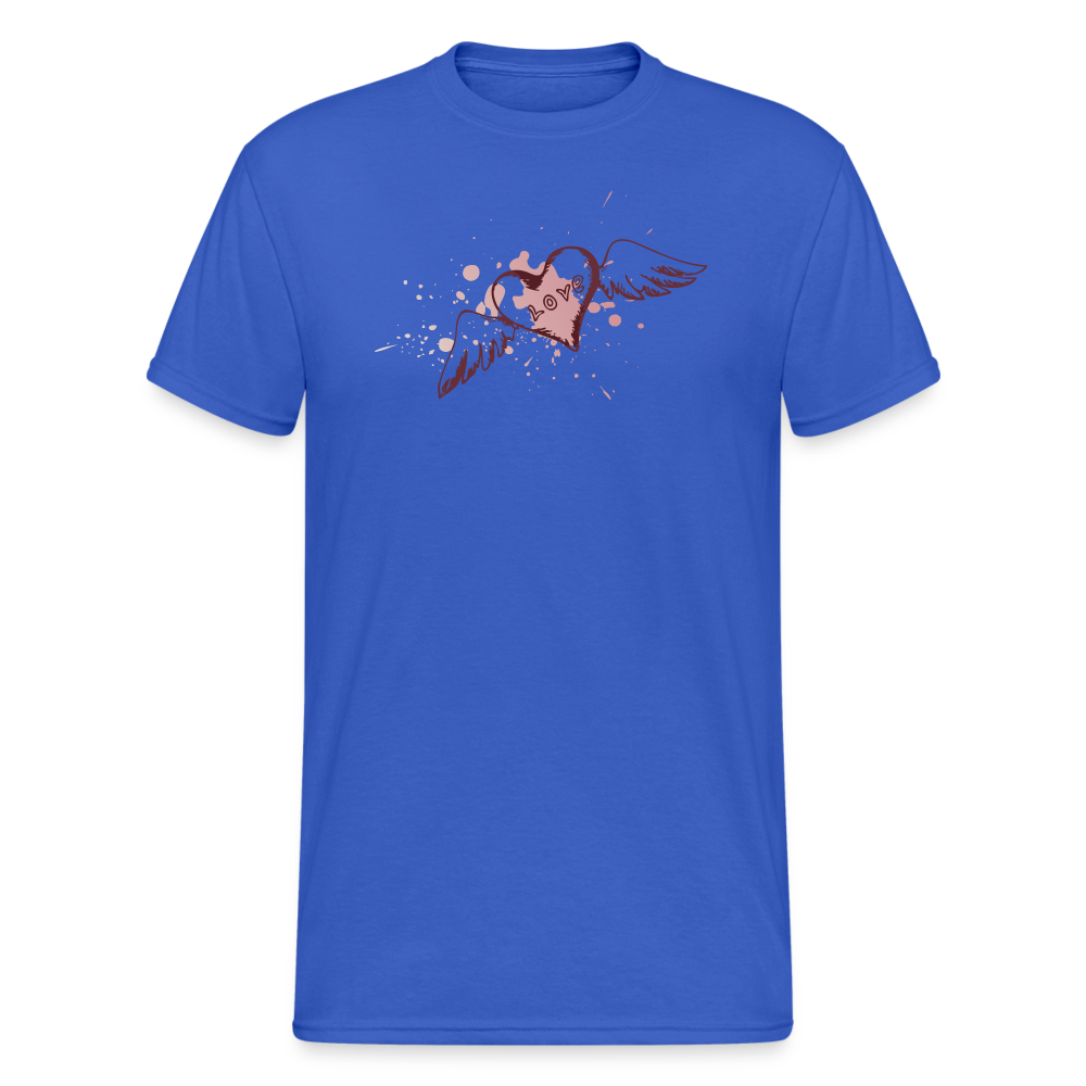 SSW1993 Tshirt heart with wings - Königsblau