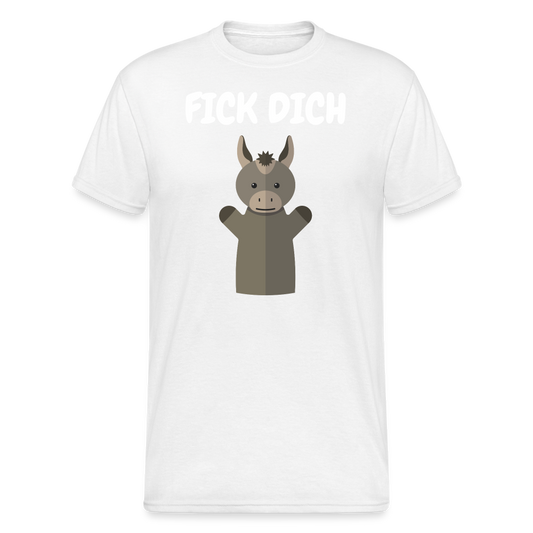 SSW1999 Tshirt FICK DICH Esel - Weiß