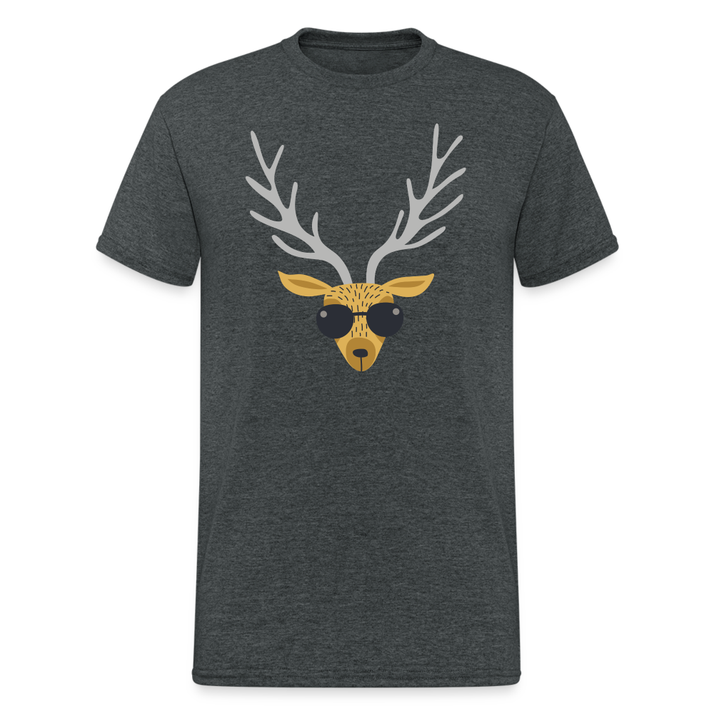 SSW2000 Tshirt kühle Hirsche - Dunkelgrau meliert