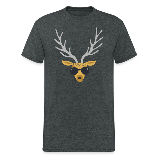 SSW2000 Tshirt kühle Hirsche - Dunkelgrau meliert