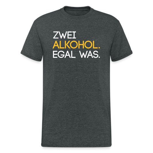 SSW2006 Tshirt Zwei Alkohol - Dunkelgrau meliert