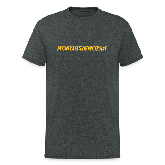 SSW2024 Tshirt Montagsdemokrat - Dunkelgrau meliert