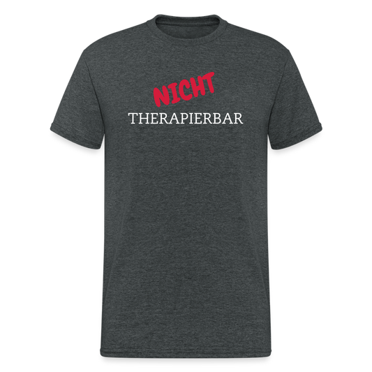SSW2033 Tshirt NICHT THERAPIERBAR - Dunkelgrau meliert