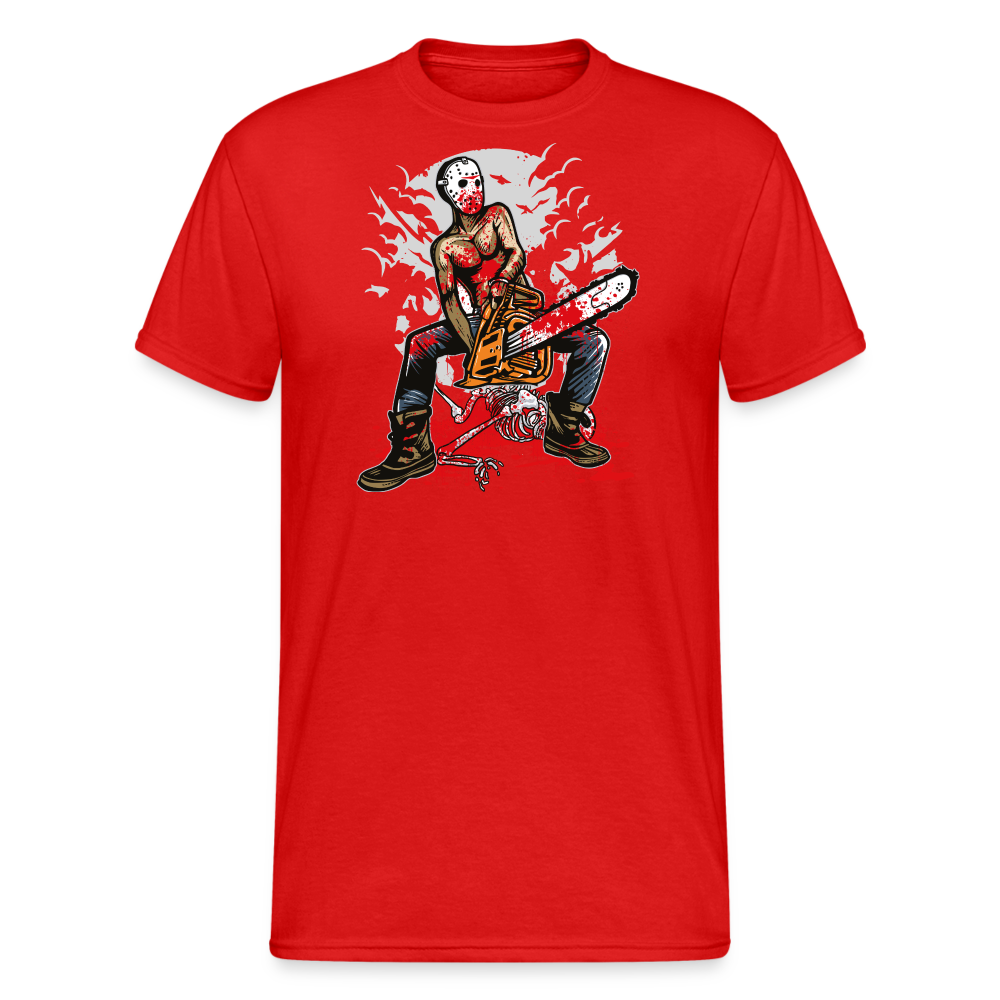 SSW2037 Tshirt Chainsaw Killer - Rot