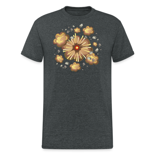 SSW2041 Tshirt Explosion - Dunkelgrau meliert