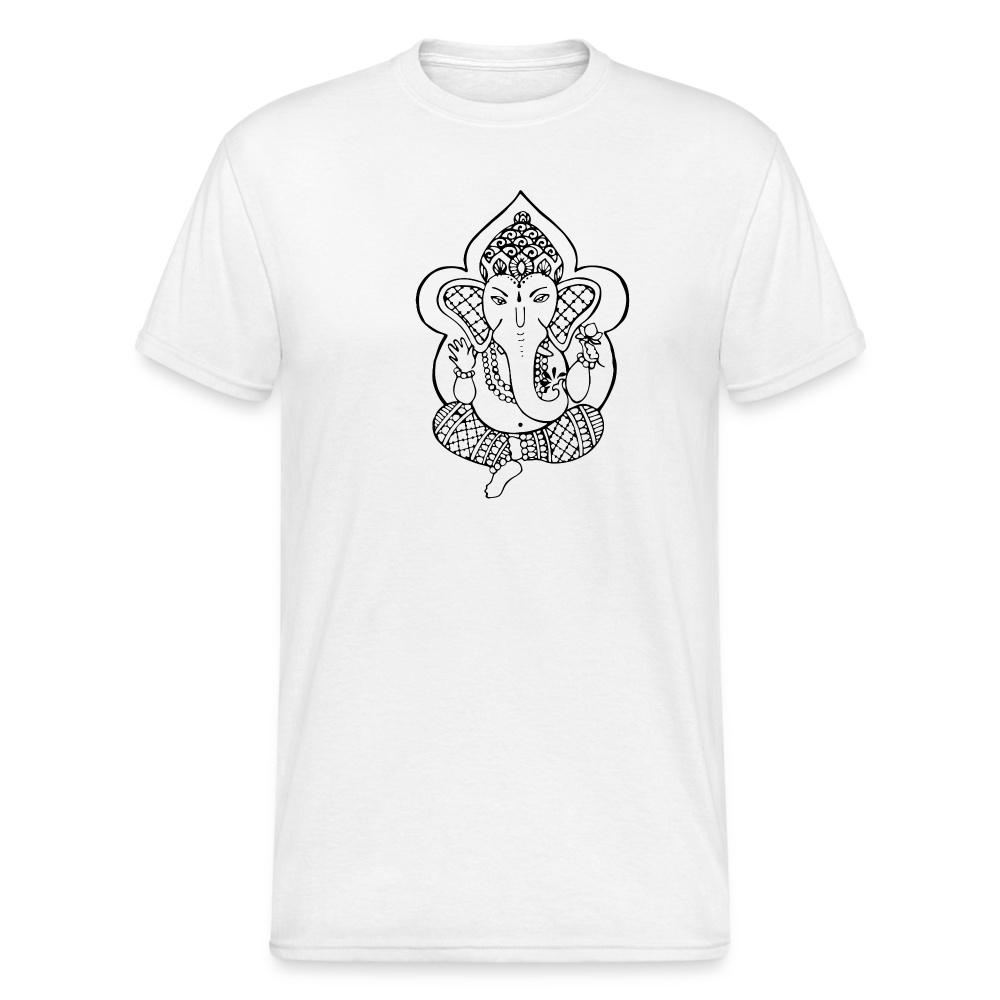 SSW2063 Tshirt Ganesha - Weiß