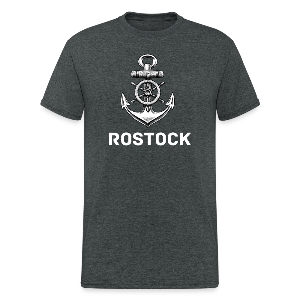 SSW2080 Tshirt Anker Rostock - Dunkelgrau meliert