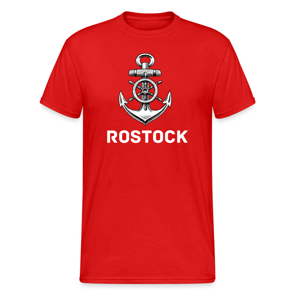 SSW2080 Tshirt Anker Rostock - Rot