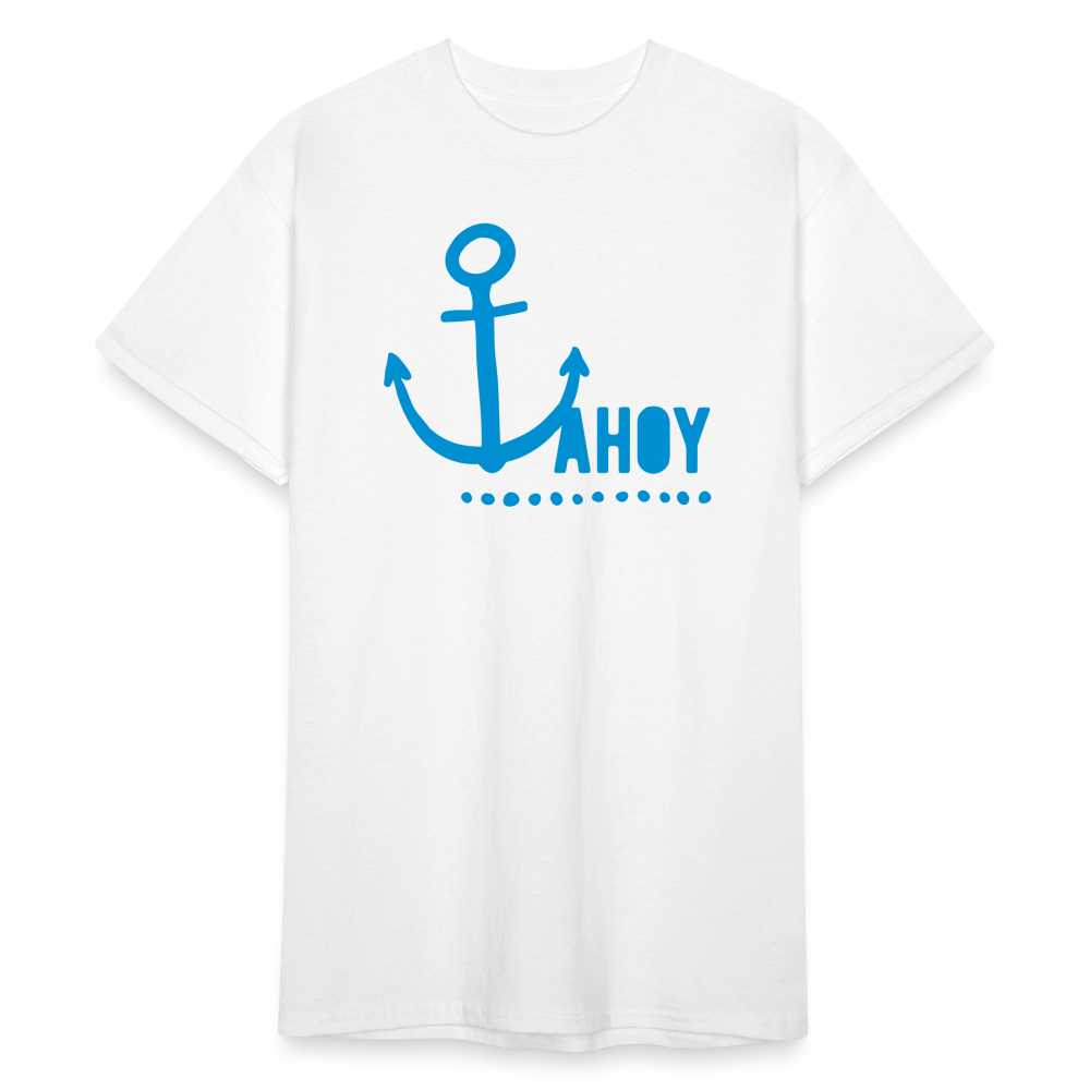 SSW2091 Tshirt Ahoy & Anchor - Weiß