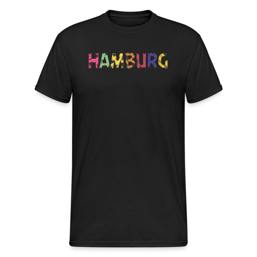 SSW2100 Tshirt Hamburg BUNT - Schwarz
