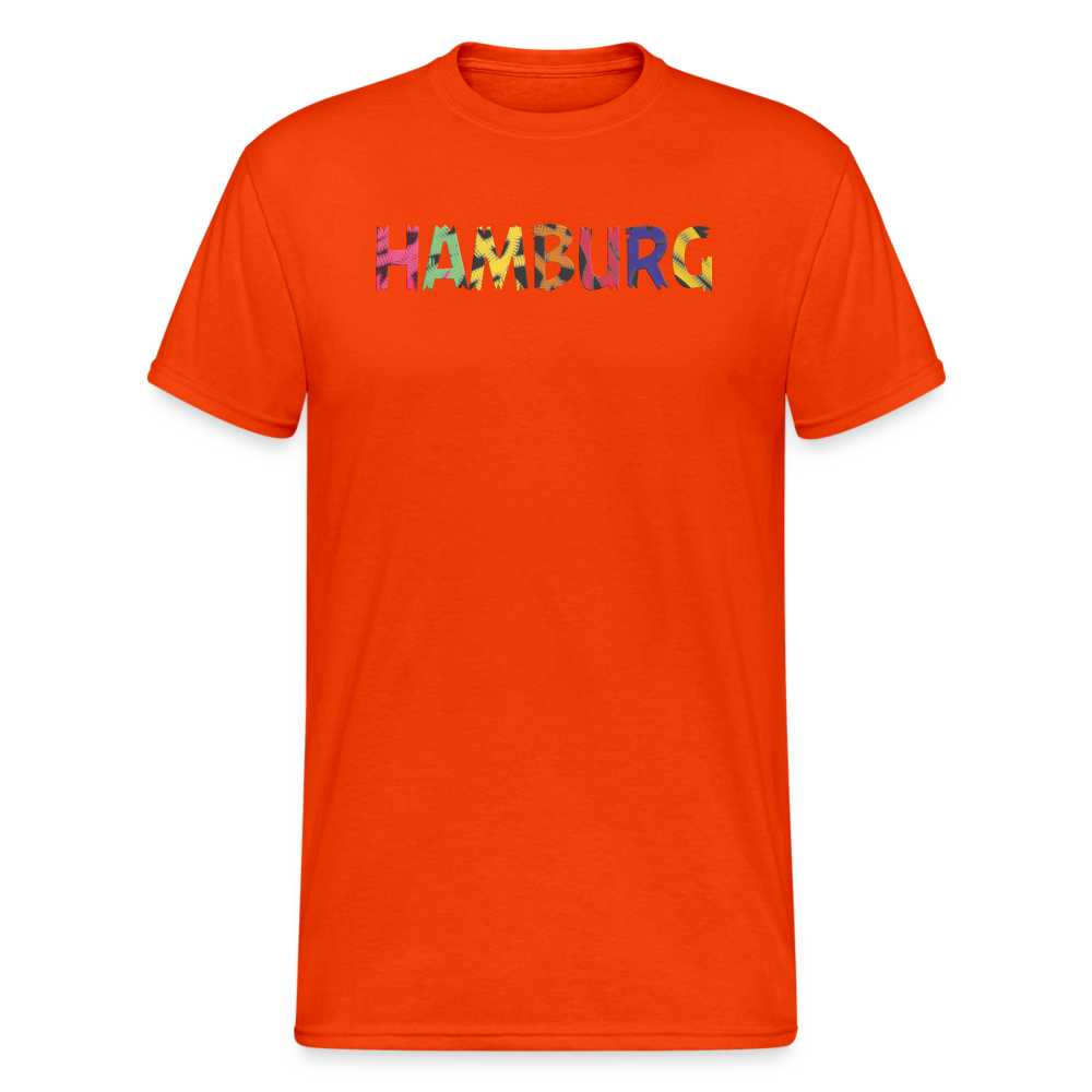 SSW2100 Tshirt Hamburg BUNT - kräftig Orange