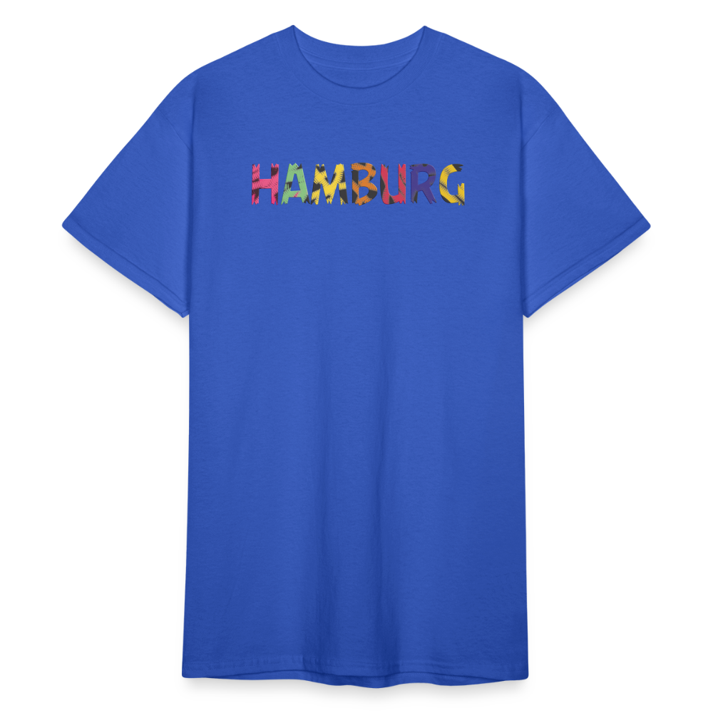SSW2100 Tshirt Hamburg BUNT - Königsblau