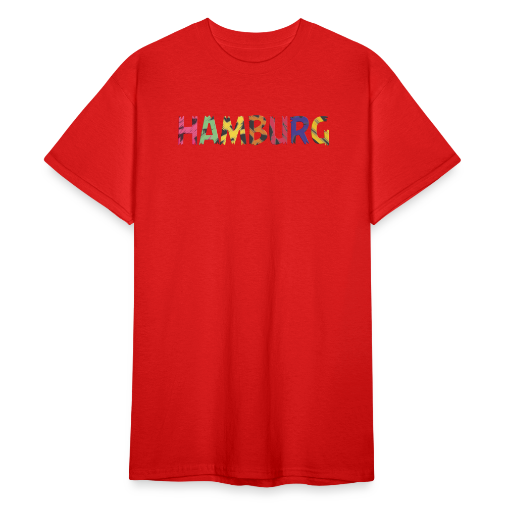 SSW2100 Tshirt Hamburg BUNT - Rot