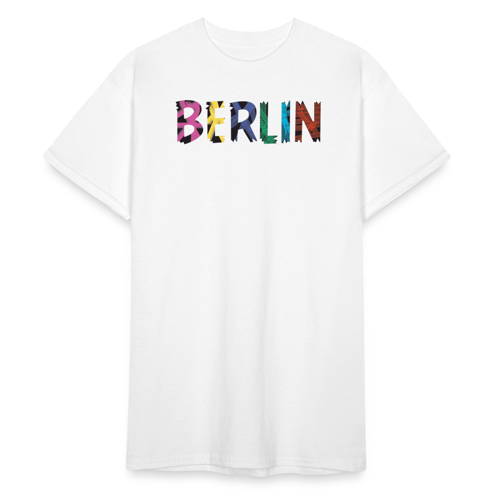 SSW2104 Tshirt BERLIN BUNT - Weiß