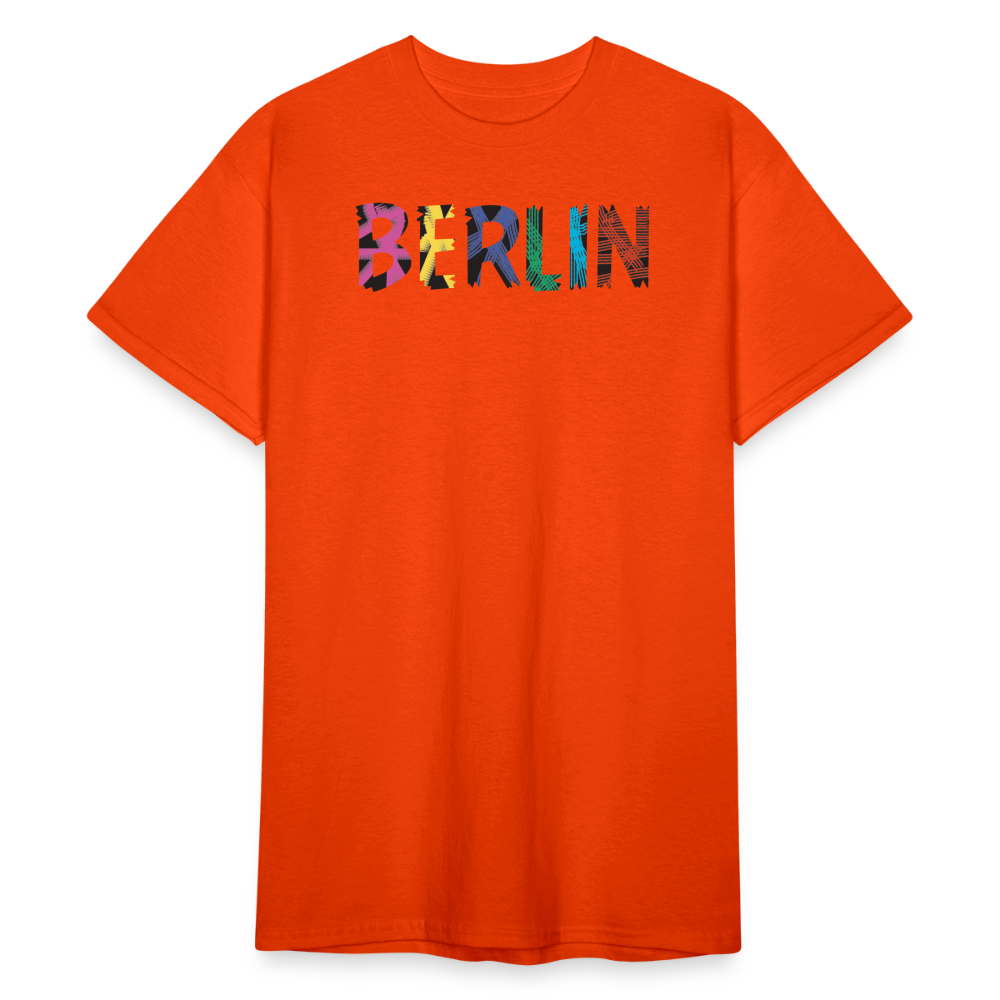 SSW2104 Tshirt BERLIN BUNT - kräftig Orange