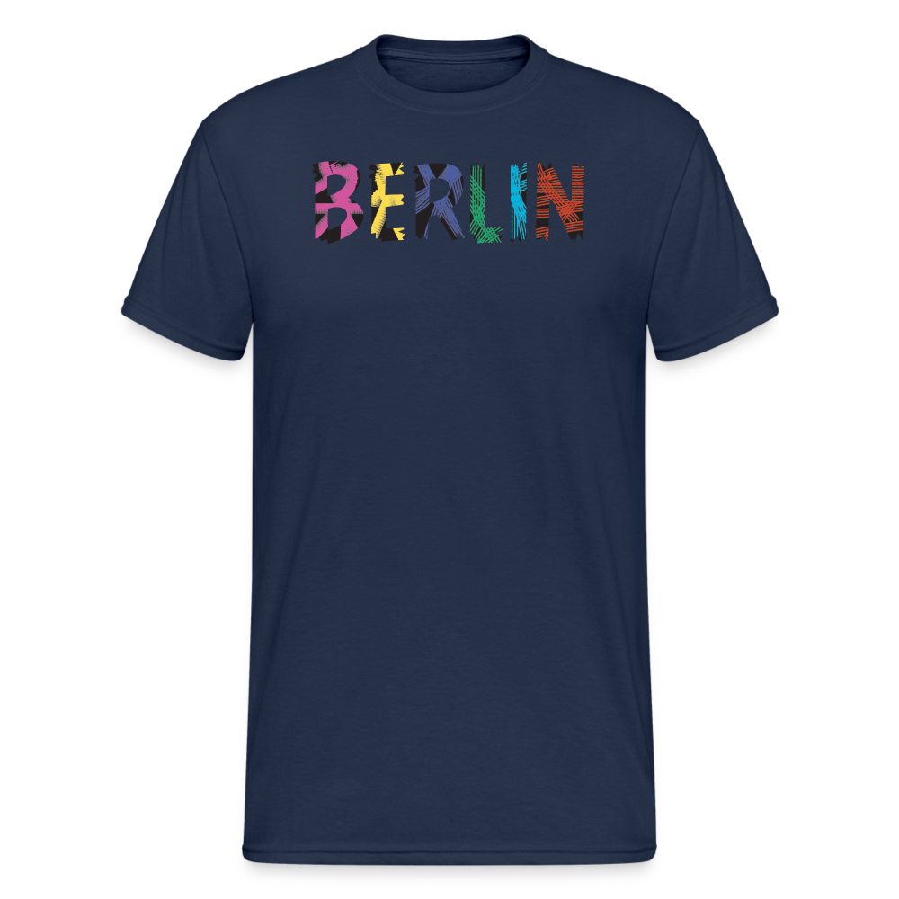 SSW2104 Tshirt BERLIN BUNT - Navy
