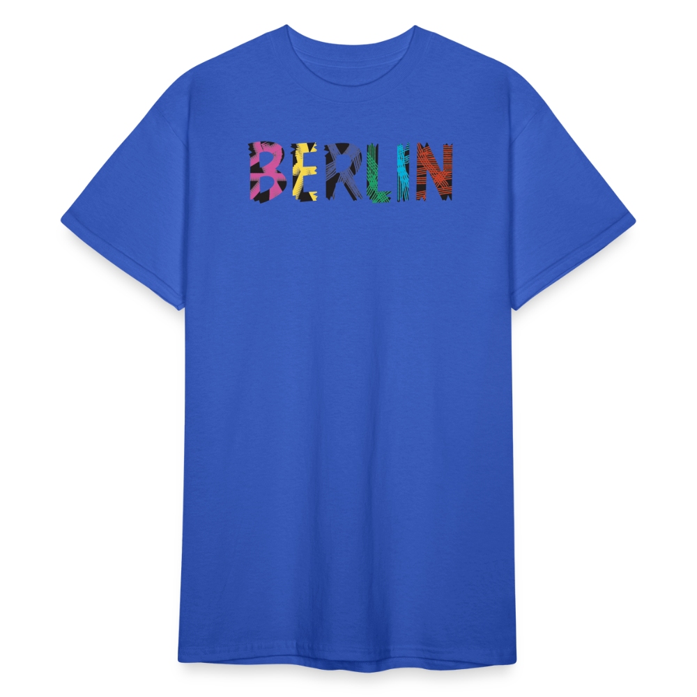 SSW2104 Tshirt BERLIN BUNT - Königsblau