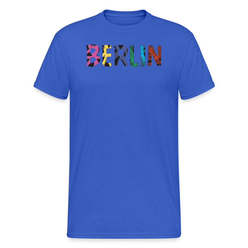 SSW2104 Tshirt BERLIN BUNT - Königsblau