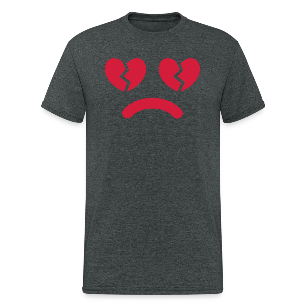 SSW2129 Emoji Herzen - Dunkelgrau meliert