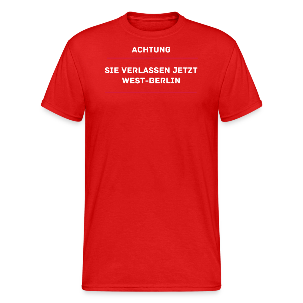 SSW2136 ACHTUNG  SIE VERLASSEN JETZT WEST-BERLIN - Rot