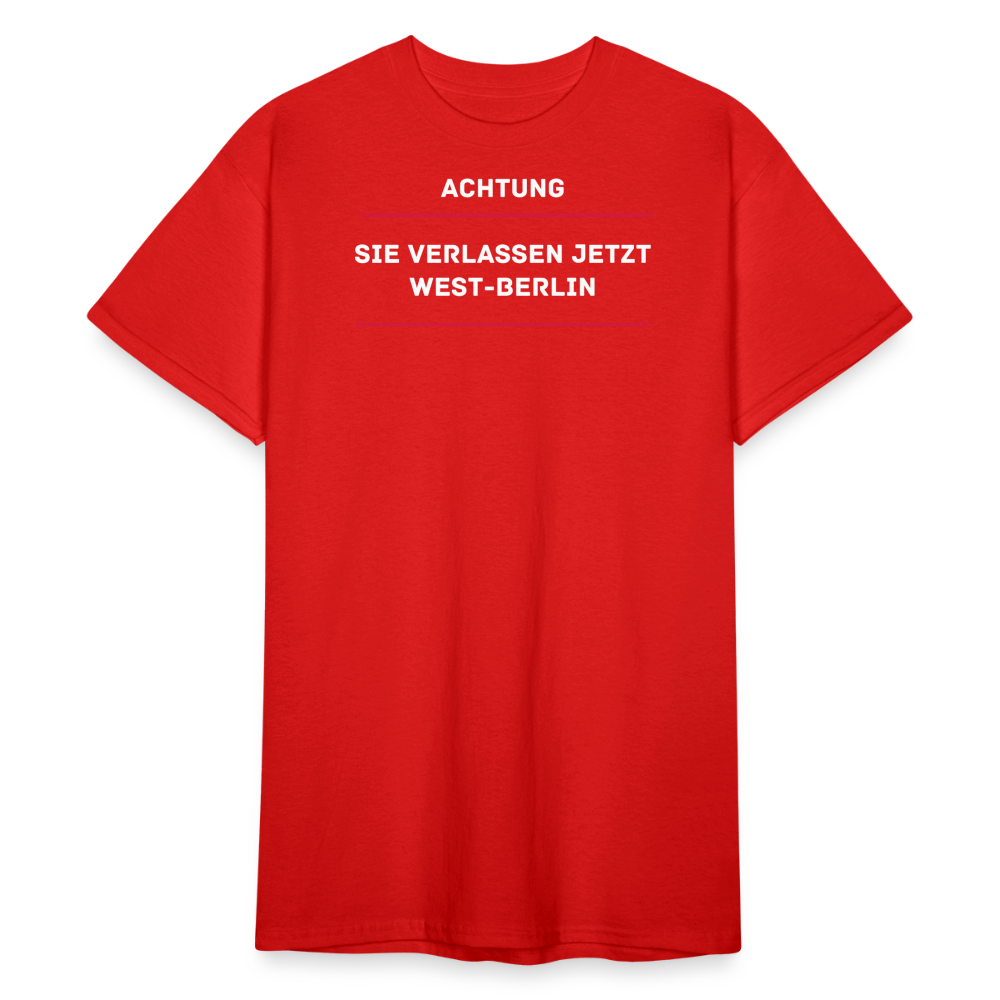 SSW2136 ACHTUNG  SIE VERLASSEN JETZT WEST-BERLIN - Rot