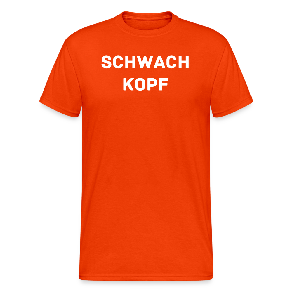SSW2137 SCHWACH KOPF - kräftig Orange