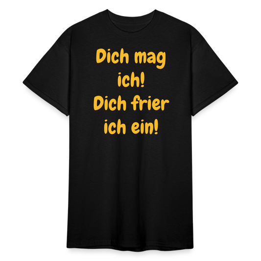 SSW2147 Dich mag ich! Dich frier ich ein! - Schwarz